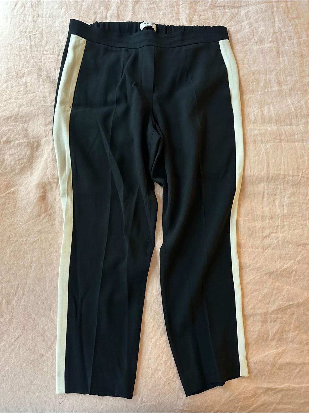 Women’s work Pants with White Side Stripe - Babaton Aritzia